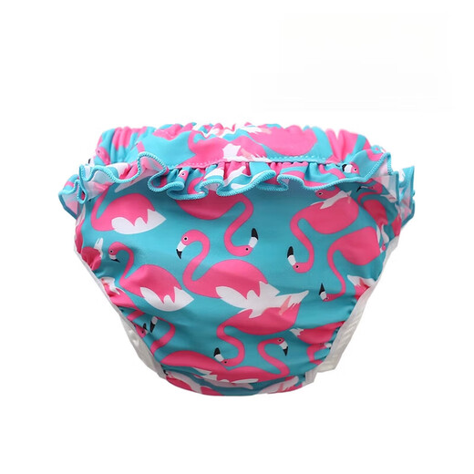 
Fengxi children's swimming trunks boys and girls swimsuits mother and baby shop can be washed, waterproof and leak-proof 0--3-year-old baby swimming trunks D689-24 pink rabbit lace female 185 2XL17-23Jin[Jin equals 0.5 kg])