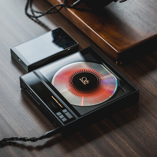 SHANLING EC Zero T Portable R2R Tube CD Player Home Portable Retro CD Player Bluetooth 5.3 Supports CD Ripping EC ZERO T (Black)