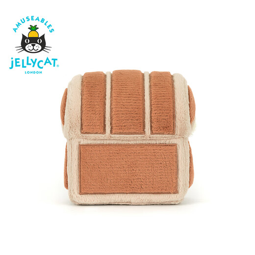 Jellycat Fun Treasure Box Plush Doll Doll Comfort Toy Doll New Year Birthday Gift Summer New Product Brown One Size