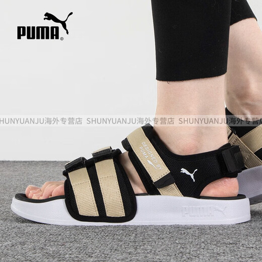 PUMA (PUMA) Offizielle Sandalen für Männer und Frauen 24 Sommer Neues leichtes und atmungsaktives Klettverschluss Strandsandalen 3879-04 389079-04 35.5