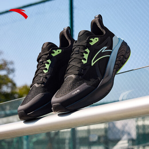安踏云感C37【张博恒同款】软底回弹跑步鞋缓震运动鞋慢跑男鞋