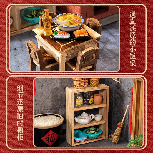 斯纳恩（Snaen）迷你小厨房过家家玩具男女孩3-6岁真煮做饭套装儿童生日礼物