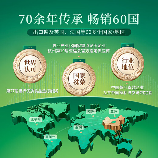 Shifeng Marke 2025 neuer Tee Green Tea Mingqian Longjing 43 Tee Spezial Grade 200g Frühling Tee Qiantang Papierpaket Getränk selbst trinken