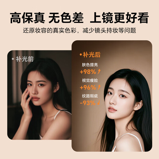 Yangfeisi live broadcast bracket, fill light, floor-standing mobile phone bracket, shooting live broadcast room, ring live broadcast light, LED soft light, beauty lighting, live broadcast equipment, full set of portable photography lights