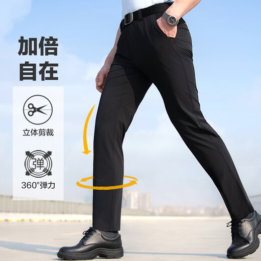 龙牙（Dragon Tooth）四代龙牙烈刃PRO轻量外勤长裤男士春夏百搭休闲裤 极夜黑 30 175/78A 高173重115-135斤