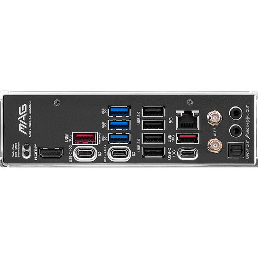 微星（MSI）X870 GAMING PLUS WIFI 电竞主板 支持CPU 9900X3D/9950X3D/9800X3D(AMDX870/socket AM5) 【战斧导弹】X870