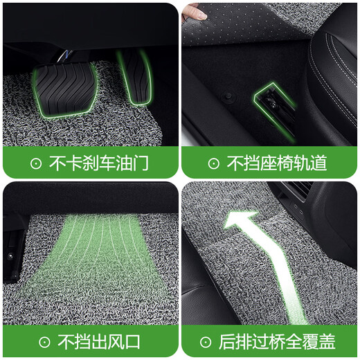 2023 GAC AION S SILK RING FOOT PADS MEI 580 630 NOUVELLE Énergie Tapis de véhicule Pédales SN878 Modèle de note de commande SN878 + ANNÉE FAST FAST GAC AION S MEI 630