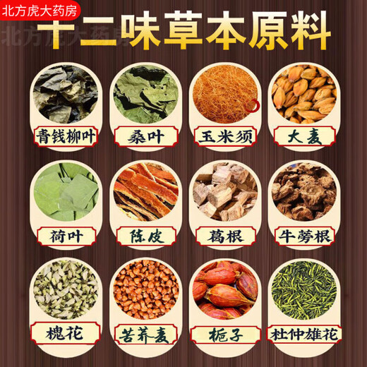 内廷上用北京同仁堂青钱柳玉米须葛根桑叶茶160g/40包牛蒡根茶养生代用茶 3袋装
