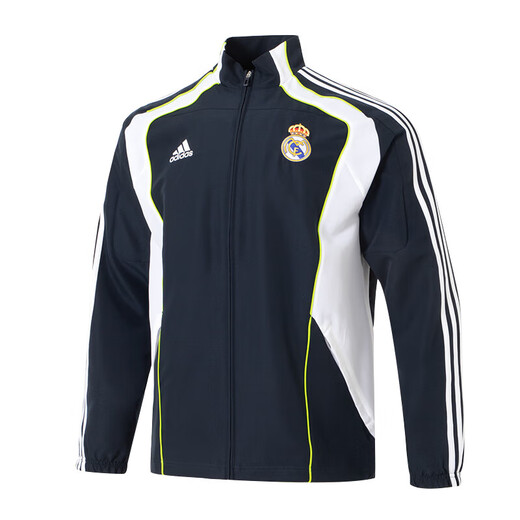 阿迪达斯 （adidas）外套男装 25夏季新款运动服户外出行潮流时尚休闲服健身训练夹克 JF2575/皇马 S