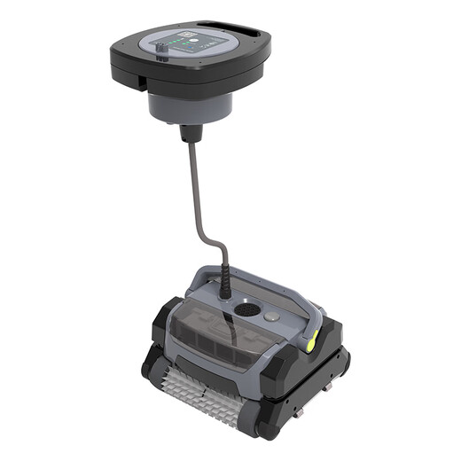 Робот для чистки бассейна PHEPUS, подводный пылесос, полностью автоматическая машина для всасывания сточных вод, вилла, беспроводное оборудование для скалолазания на черепахах, автоматическая машина для всасывания сточных вод для бассейна, линия 25 метров (с автомобилем для хранения)