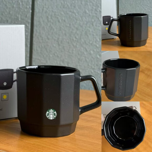 Starbucks Cup Classic Minimalist Style Spotted Glaze Solid Color Retro Ceramic Mark Glass Stainless Steel Insulated Water Cup 500ml Minimalist Style Thermos Stainless Steel Insulated Cup