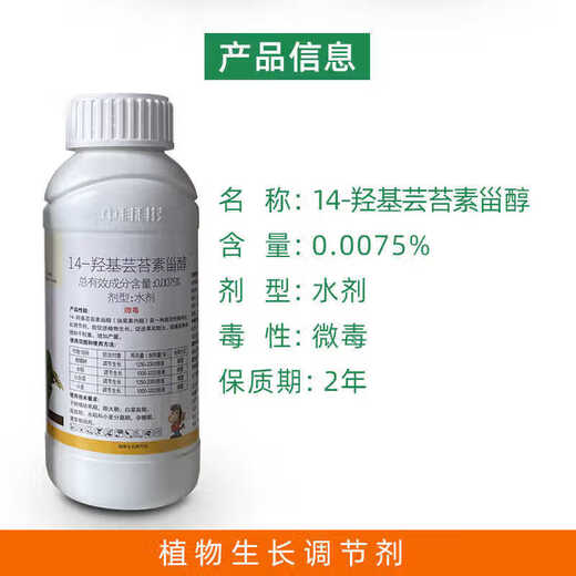 14-Hydroxybrassinosterol Cloudwort Brassinolide Plant Growth Regulator 500ml