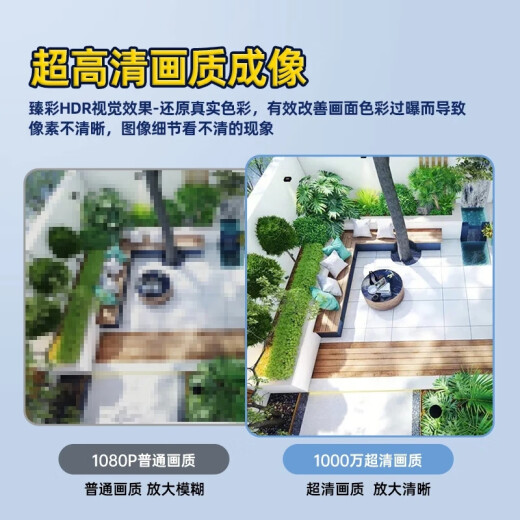 奥克斯4g太阳能摄像头室外户外终身免充值流量不用网络免插电手机远程监控器家用360度无死角带全景夜视 双镜头4G款+免流量+停电监控+64G