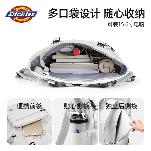 Dickies backpack backpack male and female college students school bag commuter computer bag large capacity travel bag mountaineering bag 2025 new style