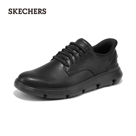 Skechers flash shoes men's business shoes autumn and winter new slip-on derby shoes soft sole work commuting casual shoes 205353