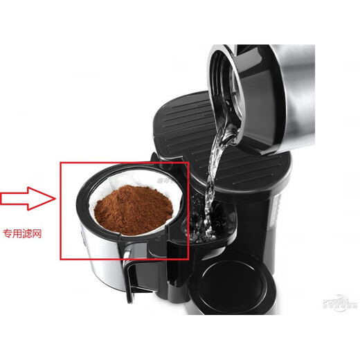 Delonghi 15240/ICM15250 Kaffeemaschine Filterpapier-Glasbecher-Zubehör ICM15250 Glass Pot (kann für Nicht-Original verwendet werden) 140132