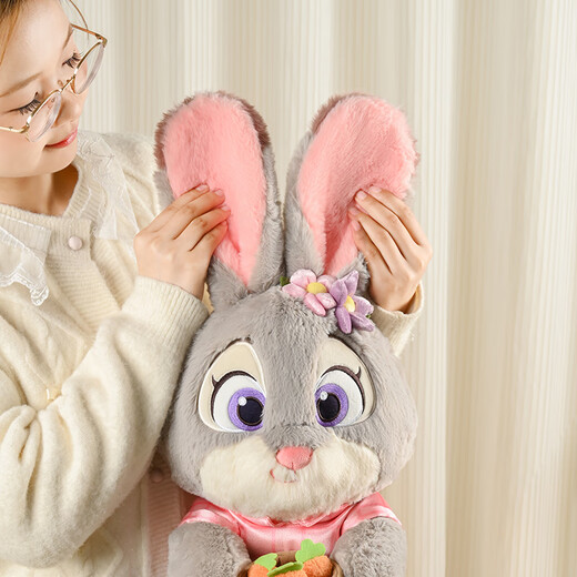 迪士尼（Disney）疯狂动物城正版朱迪玩偶兔子毛绒玩具娃生日礼物女七夕情人节礼物