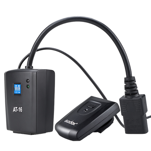 Godox flash trigger AT16 photography light flash studio SLR camera universal wireless trigger AT16 standard