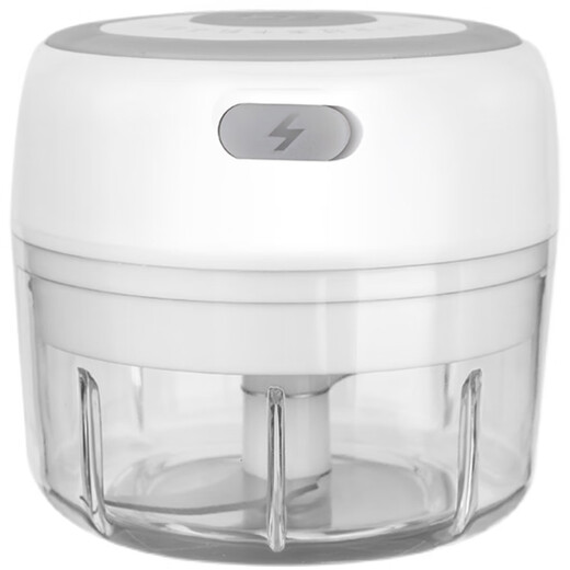 Garlic pounder electric garlic stirrer garlic chili garlic beater household baby meat grinder mini meat grinder garlic grinder 250ml comes with charging cable