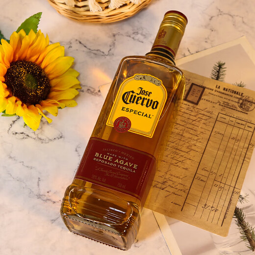 Jose Cuervo Goods sous licence Mexique Bouteille d'origine Téquila Wine Gold Label Silver Label Tequila 750ml Gody Gold Label 750ml * 2