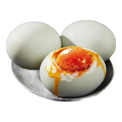 
Fresh salted duck egg 50g/piece of oily duck eggs red heart duck egg ready-to-eat salted egg breakfast supermarket red heart fresh 50g [10 pieces]