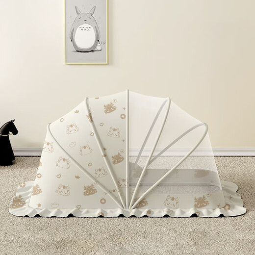 
Mosquito net anti-mosquito cover for infants and toddlers, babies and children's special bed full-covered children's bb foldable universal bottomless. Dragon Baby Small (9855cm) recommended for 0-1.5 years old