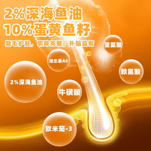 Caniboli fresh chicken high protein nutrition egg yolk fish roe full price freeze-dried young adult cat meat growth food general cat food adult cat 7.5kg free 50g trial pack, you can return it if you don’t eat it