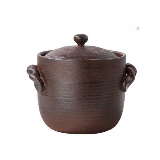 围炉煮茶家用煮茶烧水纯手拉老岩泥侧把大容量柴烧陶壶容天泡茶壶 柴烧左手款16813号良心1080ml 701mL(含)-800mL(含)