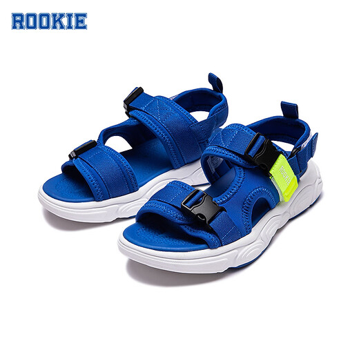 ROOKIE children's shoes, boys and girls' sandals, summer new children's breathable Velcro, easy to put on and take off, retro dad upper sandals
