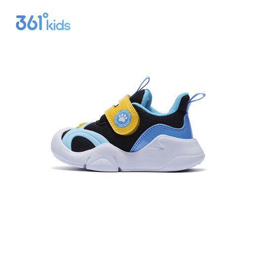 361 Kinderschuhe, Kindersportschuhe 25 vier Jahreszeiten, Männer und Frauen, leicht und weich und elastisch, Kinderschuhe, Babyschuhe, schwarze 26