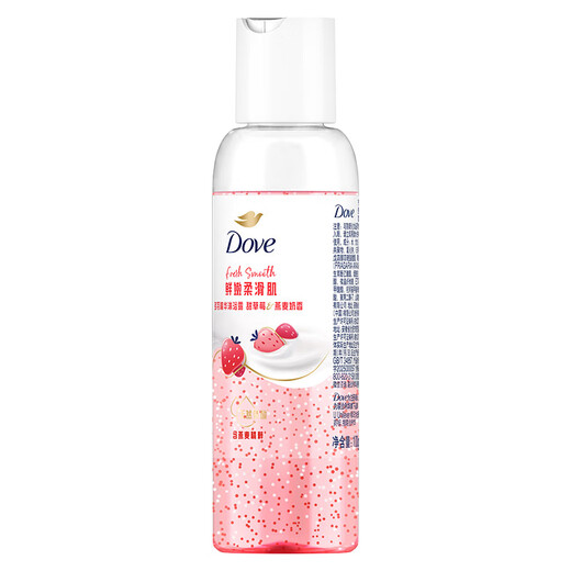 Dove Essence Shower Gel Sweet Strawberry Oatmeal Milk Fragrance 100g (not for sale)