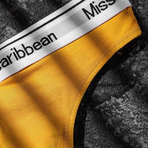 Japanese men's T-string sexy U-convex sports underwear letter low-waist fitness seamless briefs cotton T-string pants black 2 pairs M weight 85-105 Jin Jin equals 0.5 kg