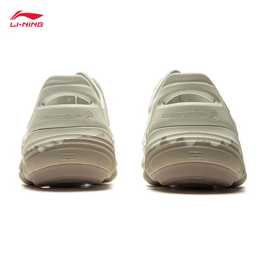 LI-NING李宁溯溪鞋CF溯浔涧户外男女鞋2025夏季新款减震回弹凉鞋AHCV019 AHCV019-6浅茶绿 42