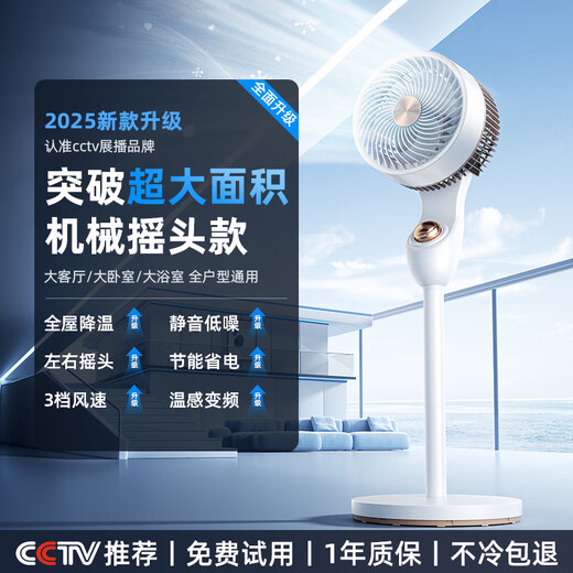 NIYEVN New AI Voice Research and Development丨AI Cool Wind King Silent Bedroom Electric Fan Ultra-Silent Level One Energy Efficiency Fan Refrigeration Air Conditioning Fan Household Floor Fan Air Circulation Fan Refrigeration Overlord NO.1-300m Global Cooling-Millions of Negative Ions Constant Cooling