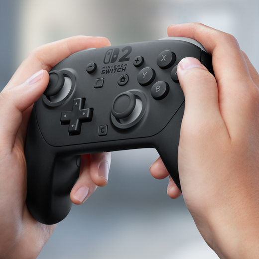 Nintendo Switch Nintendo Second Generation Pro Controller Switch2 Hong Kong Version Black Controller Accessories Casual Family Party Birthday Gift Bluetooth Controller