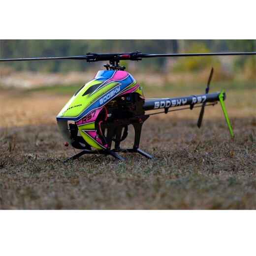 GOOSKY 科技 RS7-700级遥控特技航模3D特技直升飞机 亚托航模 黄色 (不含电子设备不含大小桨