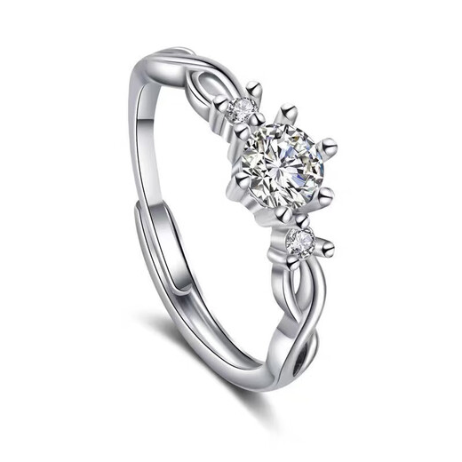 Wanqingsi Couple Pair of Rings Niche Design Open Rings as Birthday Gifts for Girlfriends and Besties Wanqingsi - 1 pair for men and women