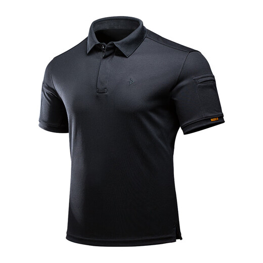 Dragon Tooth seventh generation B2 level lapel shirt tactical t-shirt men's physical training short-sleeved outdoor t-shirt breathable short-sleeved polo shirt white M 175/96A (140-155Jin Jin equals 0.5 kg)