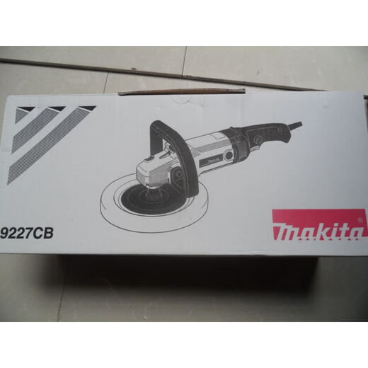 XMSJ日本Maita牧田抛光机9227CB/9237CB盘式抛光枪羊毛轮盘电动工具 新款9237CB标配