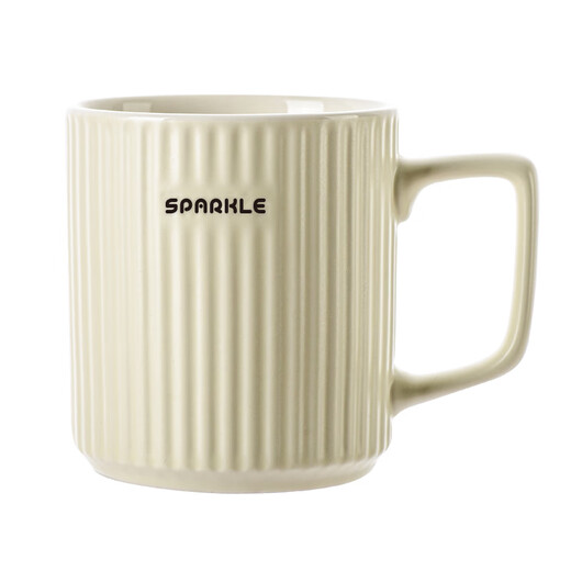Amai mug ceramic cup vertical pattern cup breakfast cup water cup office milk cup AM1314