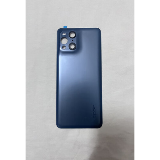 OPPO suitable for findx3 back cover original Findx3pro mobile phone battery cover back shell original glass back cover original FindX3/3Pro (forged black) original film back cover with mirror