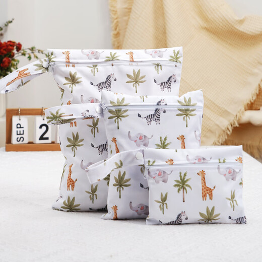 3-teiliger Baby wasserdichtes Baby Hanging Bag Wickelbeutel Windeln gehen aus, um Wickelwindel tragbarer Bag EN15 3-teiliger 36*26/25*18/12*18