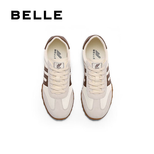 Belle (Belle) Zhang Linghe's same style rainbow bean breathable new moral training shoes women's shopping mall sports Forrest shoes D5R1DAM6 pre-sale Shell rice Zhang Linghe/Zhong Chuxi same color (hot selling color) 38