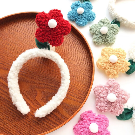 Headband, Internet celebrity, cute flower headband, funny hair clip, adult hair accessory, spring yellow flower