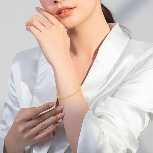 ARY Pure Gold 999 Phoenix Tail Gold Bracelet Women's Gold Plain Gold Pure Gold Bracelet Valentine's Day Gift for Girlfriend Gold-plated Pure Gold Phoenix Tail Bracelet 2.36g