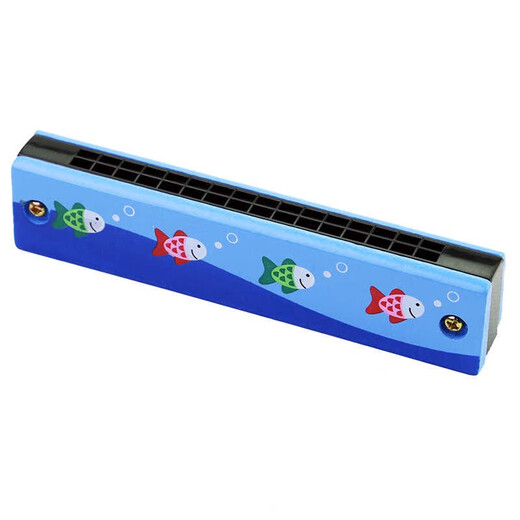 Wenzhizhizhizhi 16-Loch-Kinder Holz Mundaronica Kindergarten Grundschule Anfänger Anfänger spielen Musikinstrumente kreative Geschenk Oral Organ Holden Mundonica 3 Pakete zufällige Farben