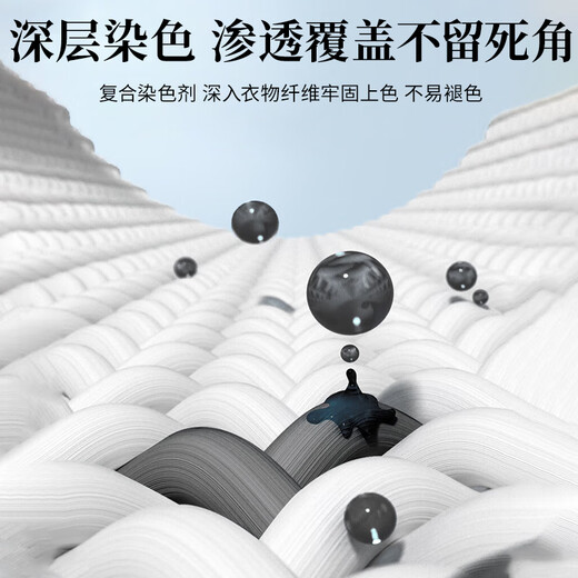 Juqi's carefully selected clothing dye restores the fading of black clothes, fixes the color and enhances the color without cooking and does not fade. Old clothes refurbishment set