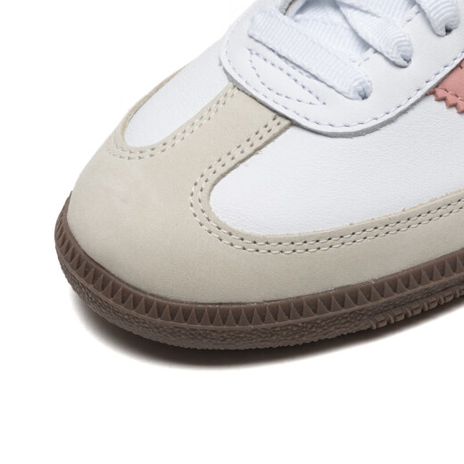 阿迪达斯 （adidas）男女鞋三叶草 Samba OG 德训T头鞋黑白经典情侣运动休闲板鞋潮 JI2677/奇迹紫粉/汉玉白 35.5