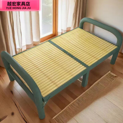 El almuerzo de Vladimi es conveniente para la siesta. Casa para adultos Camino plegable Casa de alquiler Camino de bambú acompañando cama individual Chishui Mingzhu*192 Long*95 ancho-16851