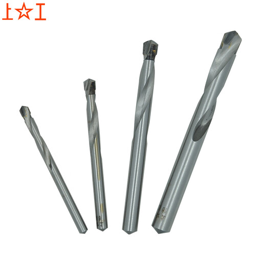 Shanggong 5 pieces of carbide straight handle twist drill bits 9.0mm material K30 inlaid alloy drill bits